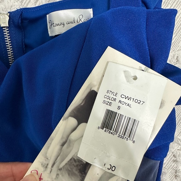 NWT Honey and Rosie Formal High Slit Bandage Dress size Small Prom dress - Picture 13 of 14